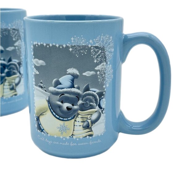 Mug Set Winnie the Pooh Friendship Mug Disney Mug Vintage Christmas Gift Piglet - Picture 3 of 8